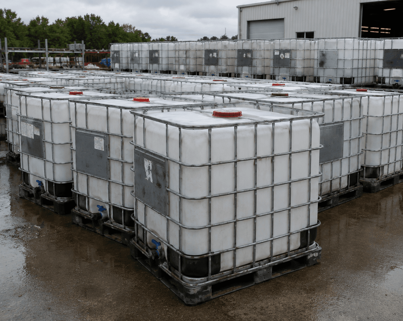 Used IBC totes in various conditions available for purchase